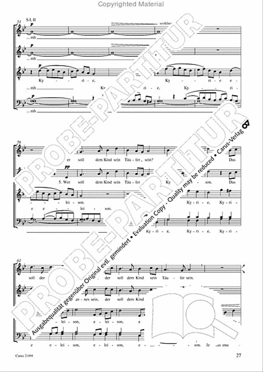 Calmus Christmas Carols Choir scores gallery preview page 28