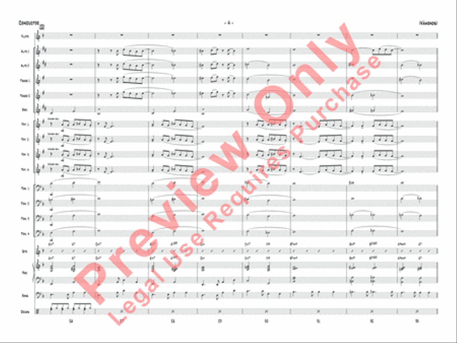 ¡Vámonos! Jazz Ensemble scores gallery preview page 5