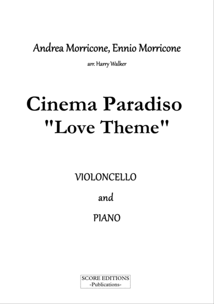 Cinema Paradiso Piano scores gallery preview page 2