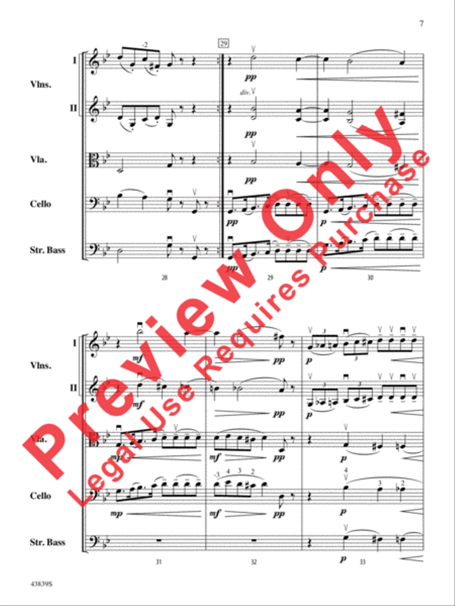 Mozartiana String Orchestra scores gallery preview page 8