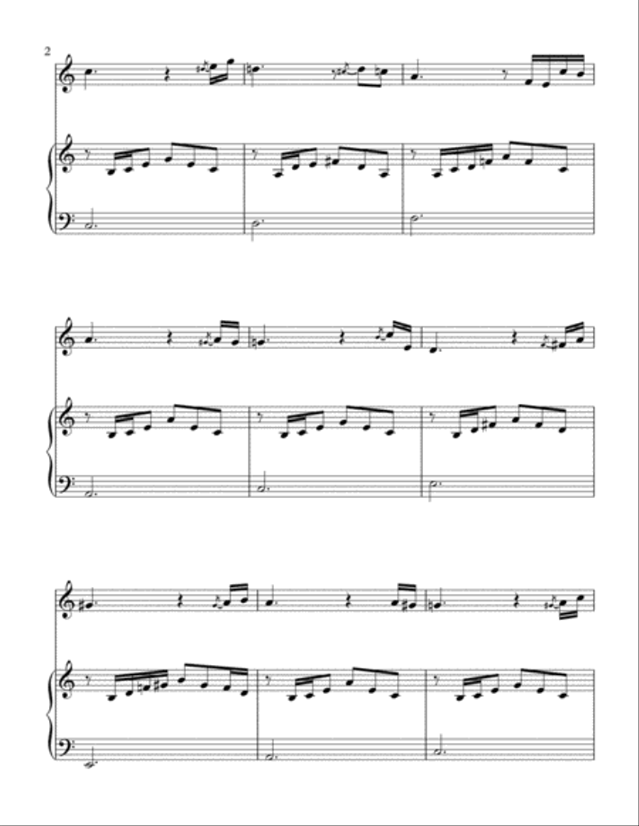 The House Of The Rising Sun Flute Solo scores gallery preview page 3