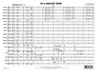 Book cover for In a Mellow Tone (arr. Mark Taylor) - Full Score