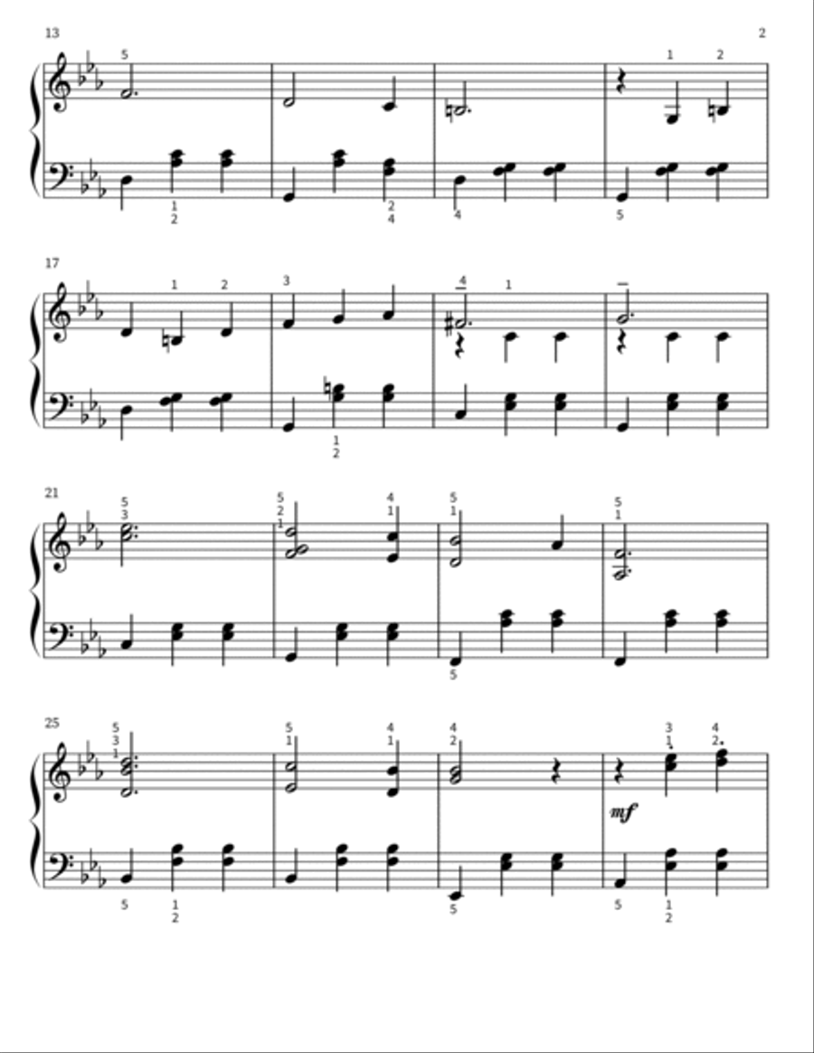 Shostakovich waltz No.2 Piano Solo scores gallery preview page 2