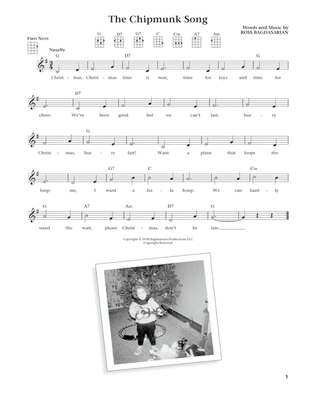 The Chipmunk Song (from The Daily Ukulele) (arr. Liz and Jim Beloff)