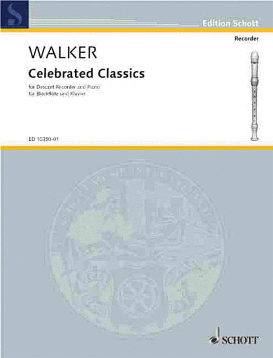 Celebrated Classics Celebrated Classics Soprano Recorder scores gallery preview page 1