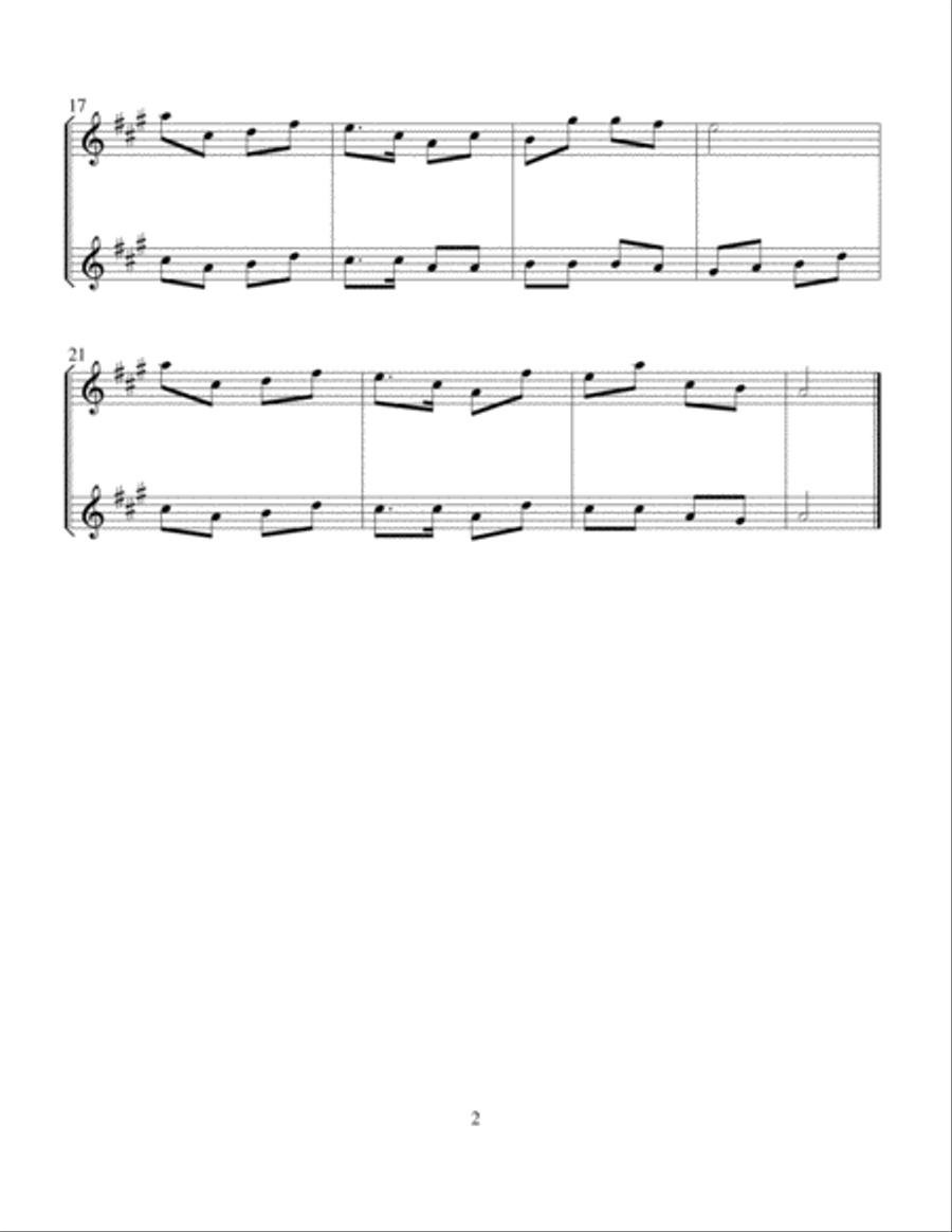 50 Favorite Hymns for Solo and Duet Instruments, Alto Saxophone Woodwind Duet scores gallery preview page 5