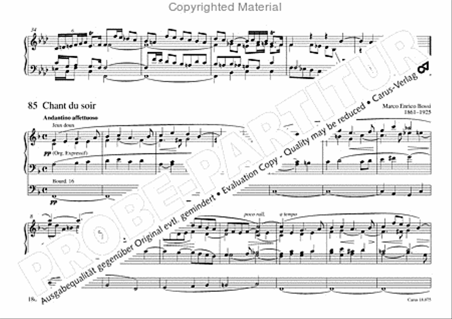 Freiburger Orgelbuch: Stammteil Organ Solo scores gallery preview page 187