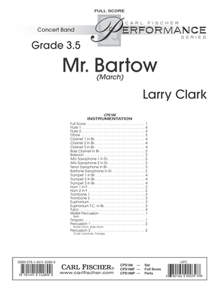 Mr. Bartow