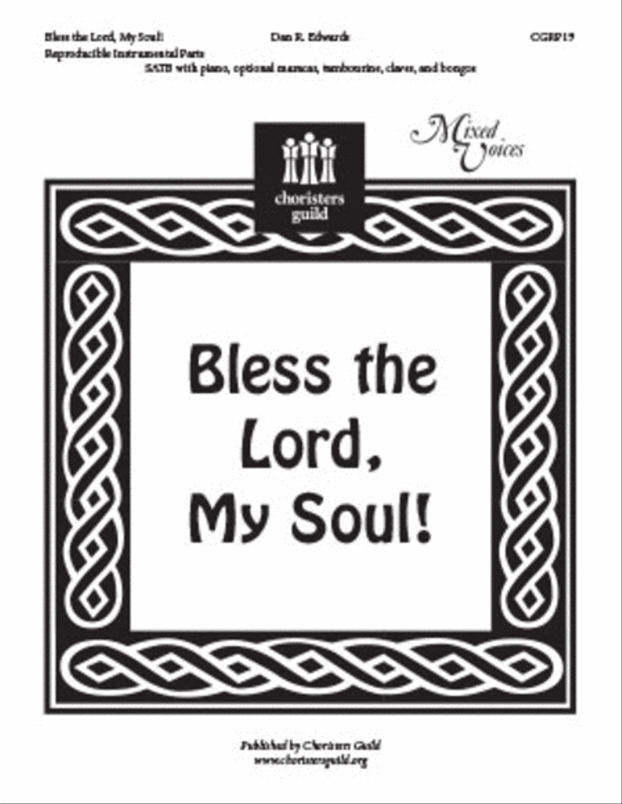 Bless the Lord, My Soul! Reproducible Instrumental Parts Voice scores gallery preview page 1