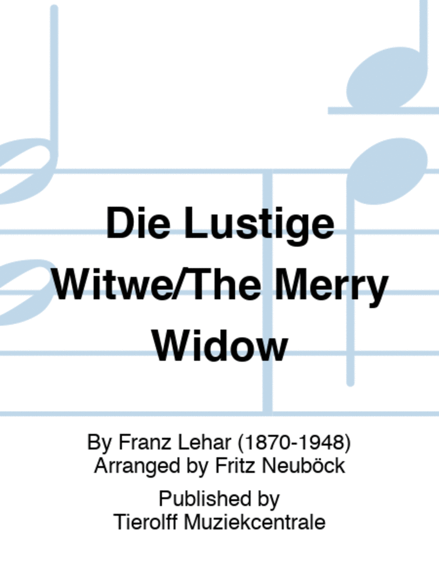 Die Lustige Witwe/The Merry Widow Concert Band scores gallery preview page 1
