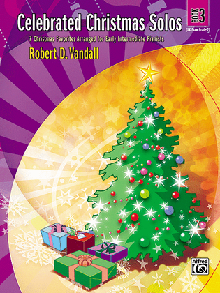 Book cover for Celebrated Christmas Solos, Book 3