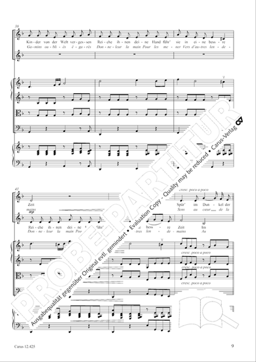 Die Kinder des Monsieur Mathieu (arr. R. Butz) chorissimo! Score scores gallery preview page 10
