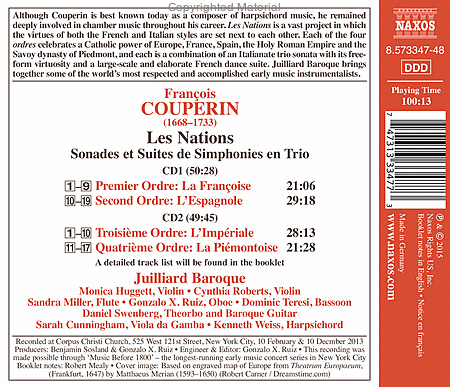 Les Nations; Sonades, et Suites de Simphonies en Trio image number null