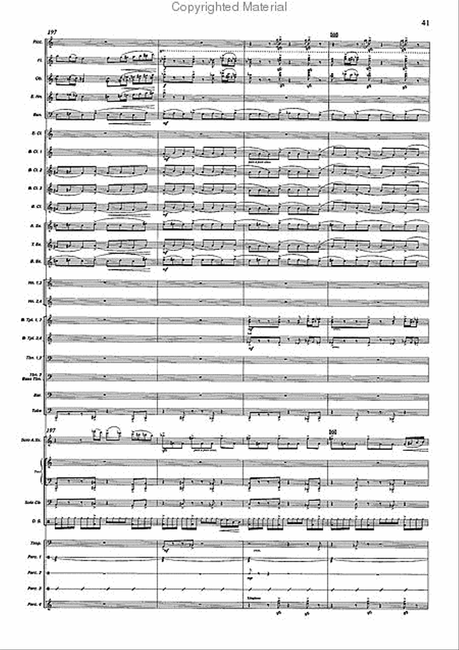 Concertango Concert Band scores gallery preview page 42
