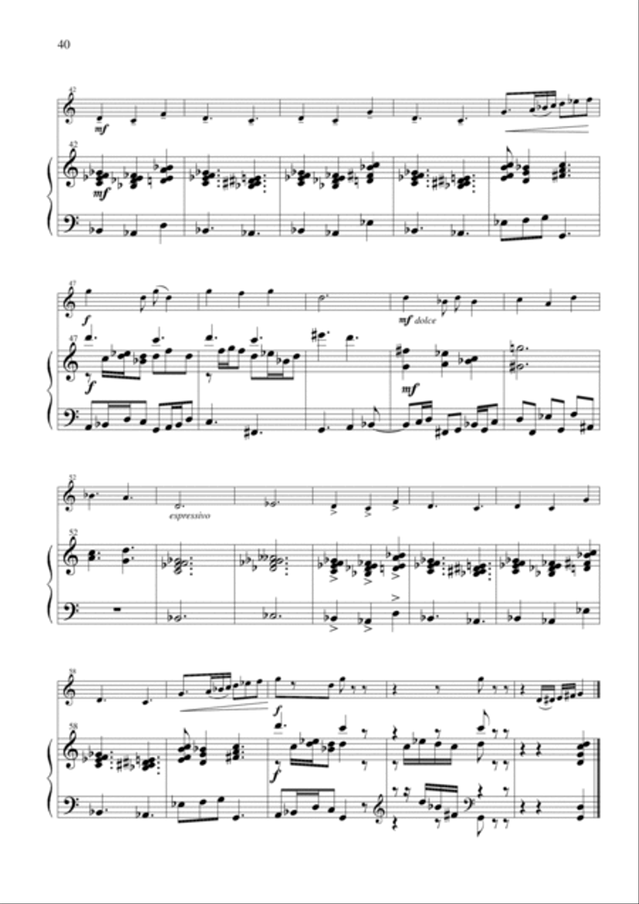 Dos Danzas Peruanas Piano scores gallery preview page 4