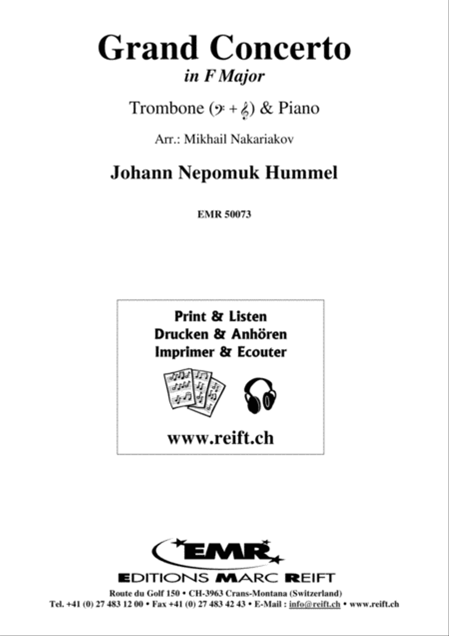 Grand Concerto Piano Accompaniment scores gallery preview page 1