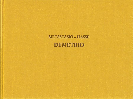 Demetrio - Drammaturgia Musicale Veneta 17