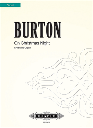 Book cover for On Christmas Night for SATB Choir and Organ