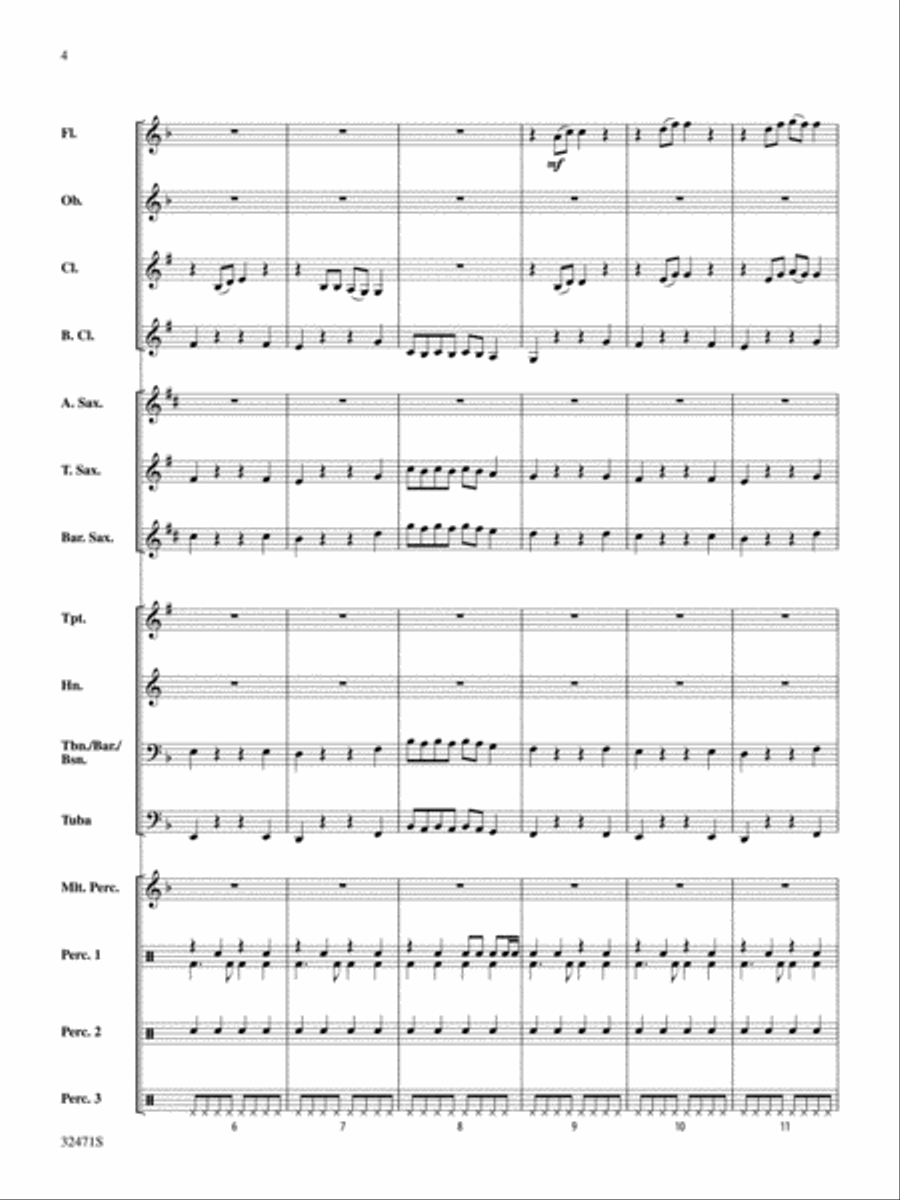 Any Way You Want It Concert Band scores gallery preview page 3