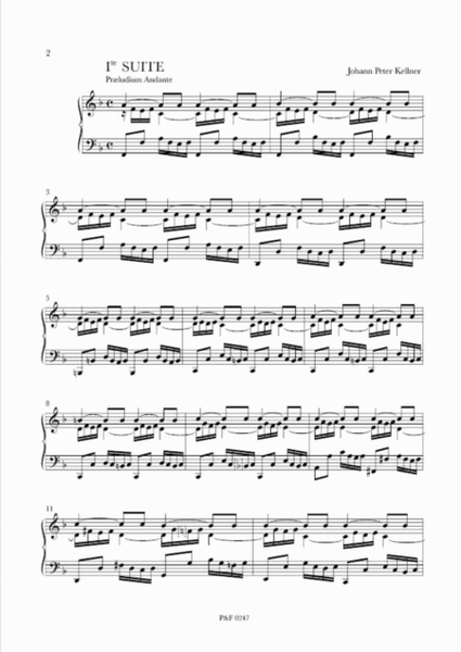 Certamen Musicum, 6 Suites for Harpsichord