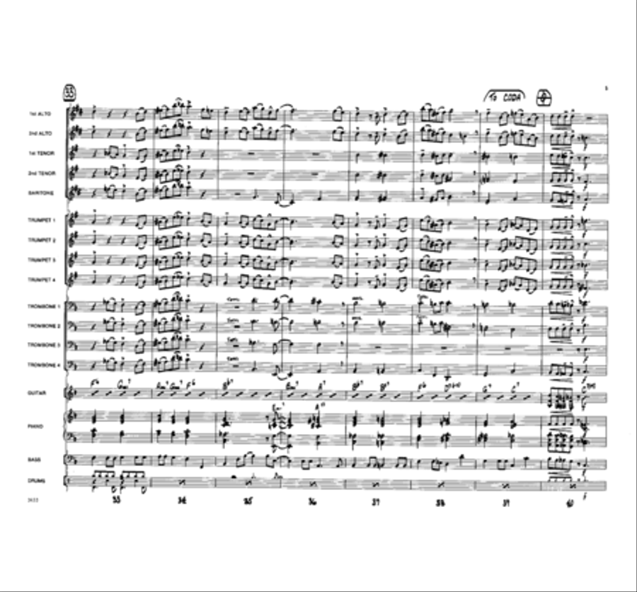 Chops, Don't Fail Me Now Chops, Don't Fail Me Now Jazz Ensemble scores gallery preview page 6