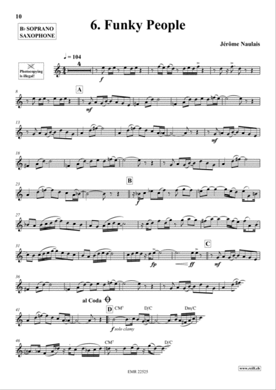 Play With Your Band Volume 2 Soprano Saxophone scores gallery preview page 8