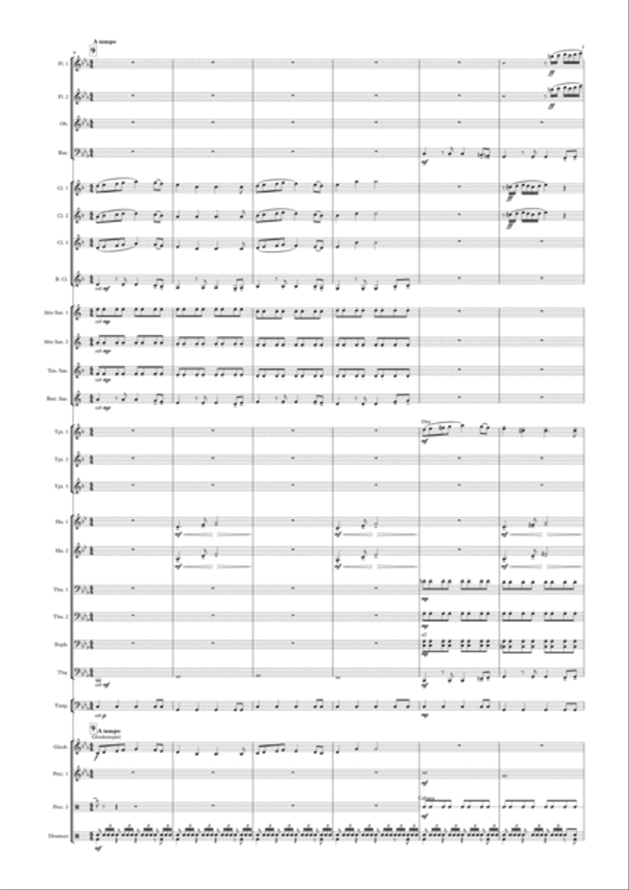 Deuoxtonion Deuoxtonion Concert Band scores gallery preview page 3