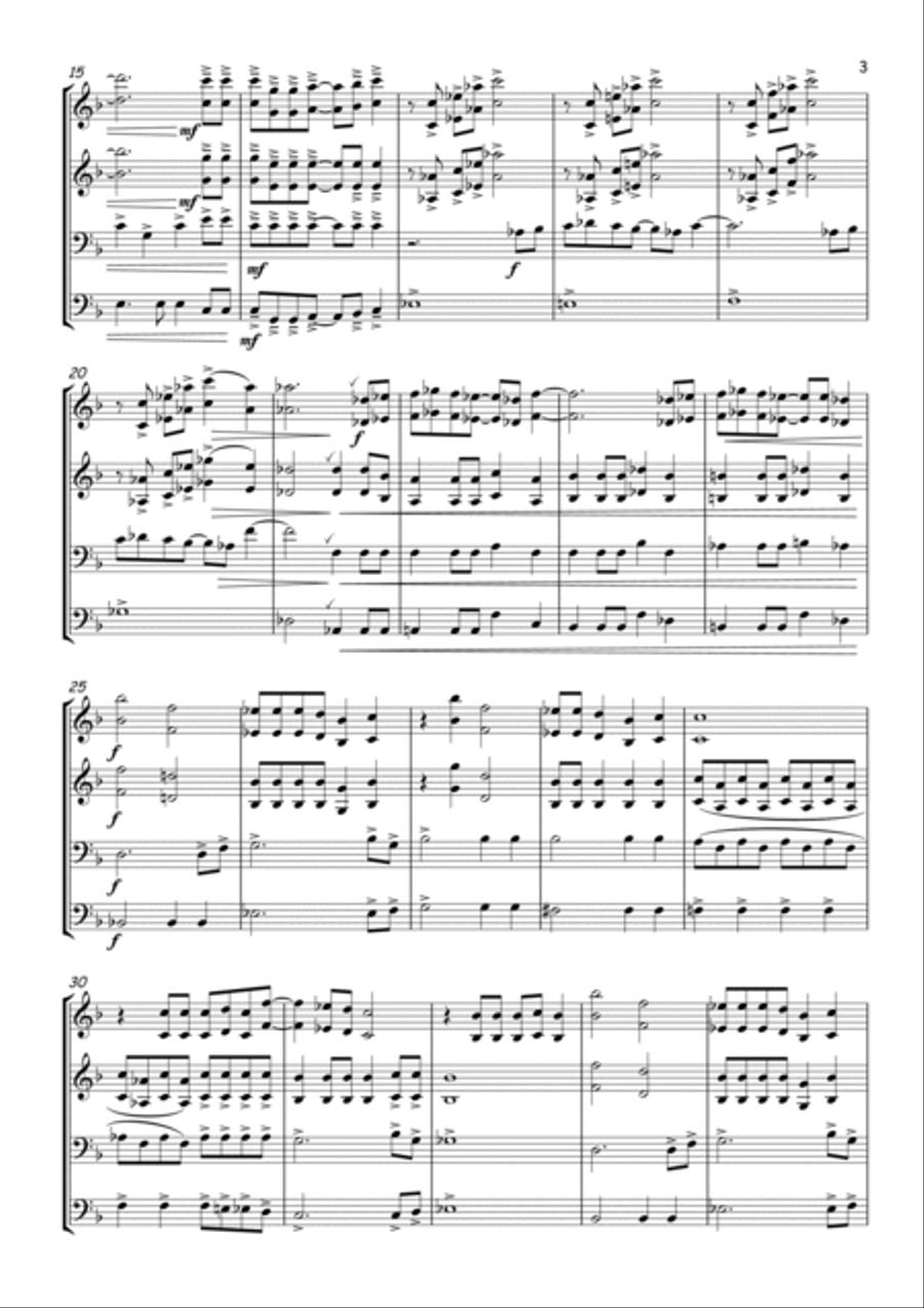Life On Mars Large Ensemble scores gallery preview page 3