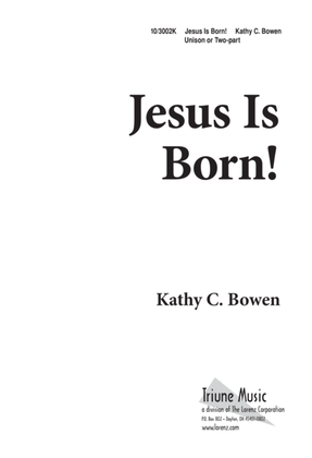 Book cover for Jesus Is Born