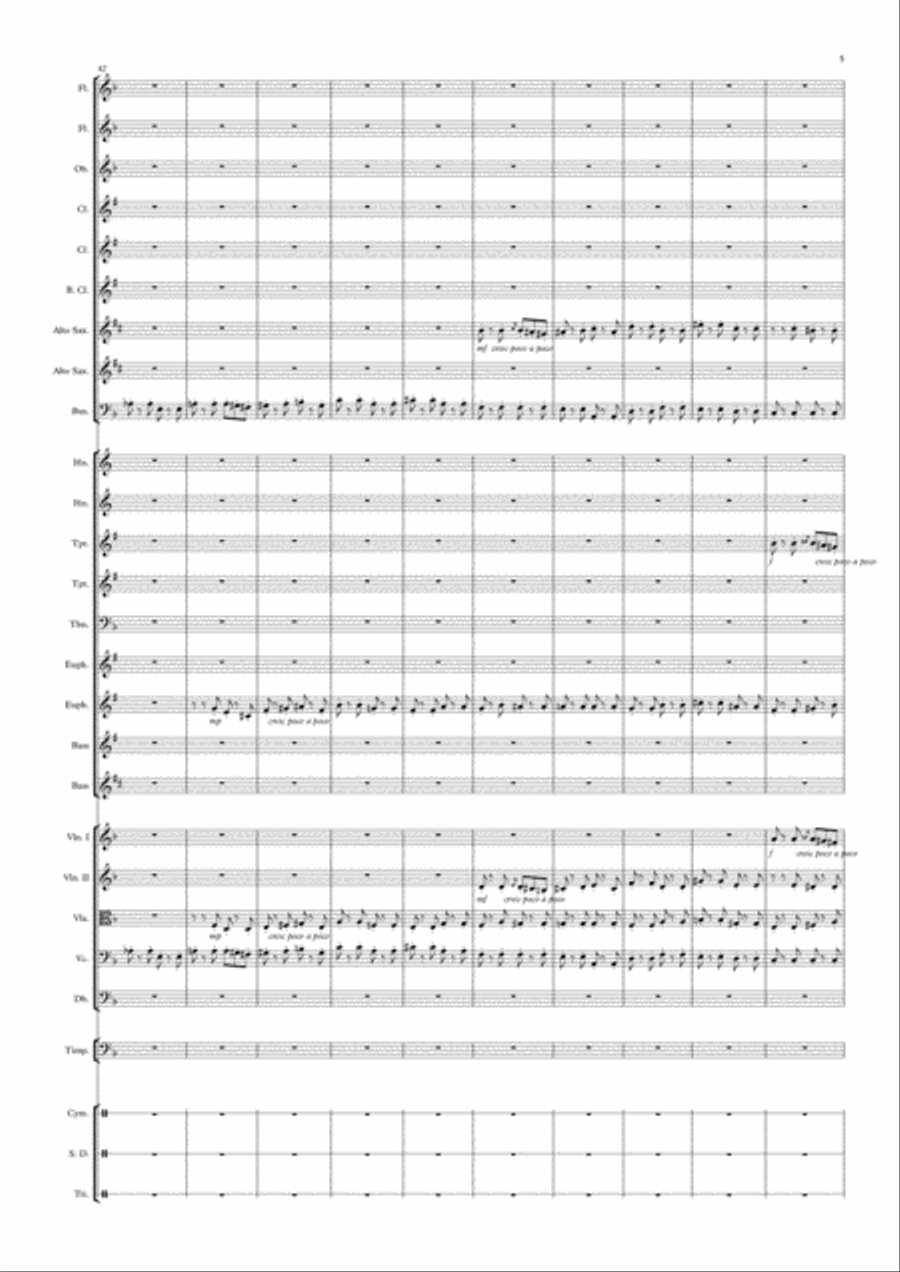Funeral March of a Marionette Full Orchestra scores gallery preview page 5