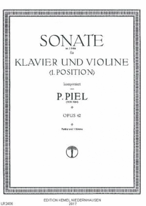 Book cover for Sonate no. 1 G-dur