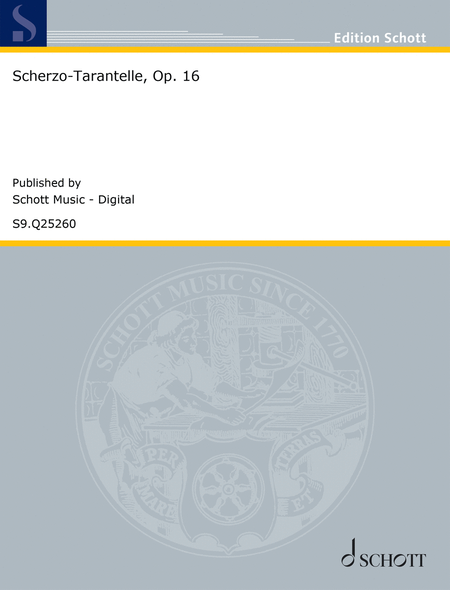Scherzo-Tarantelle, Op. 16