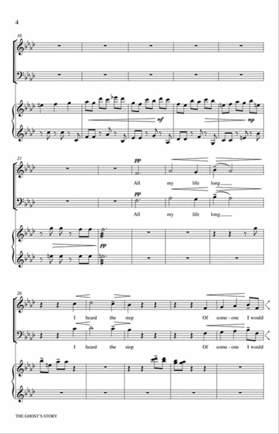The Ghost's Story 4-Part scores gallery preview page 3
