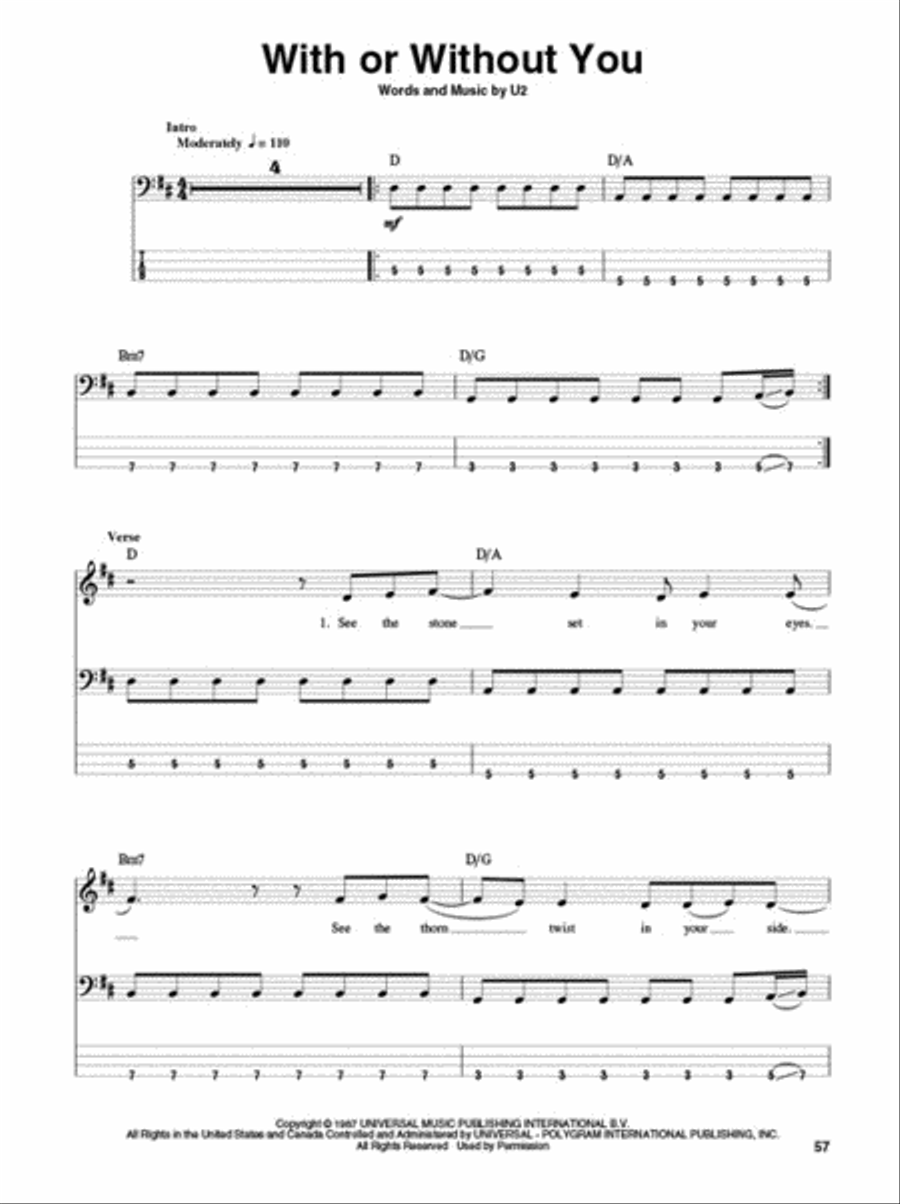U2 U2 Collection / Songbook scores gallery preview page 5