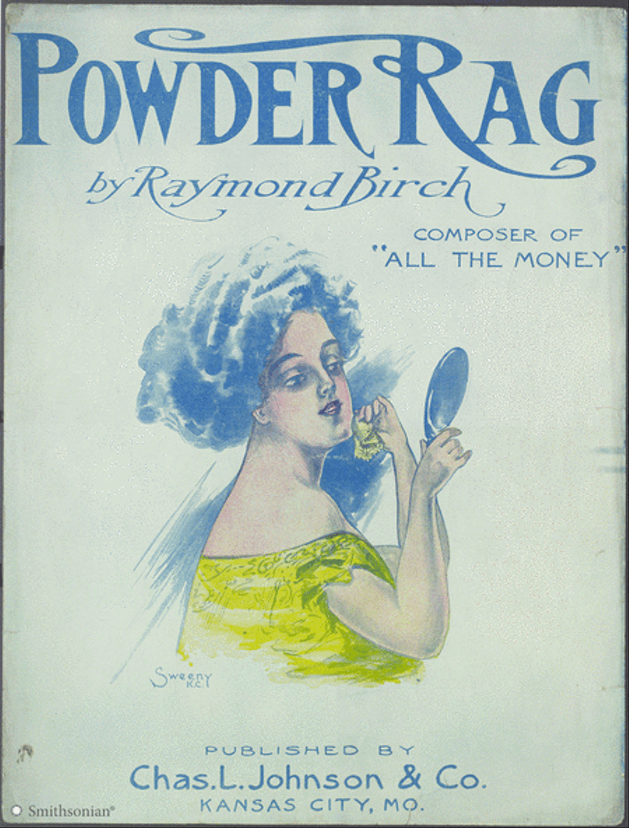 Powder Rag Powder Rag Piano Solo scores gallery preview page 1