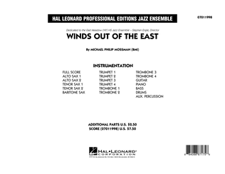 Winds Out Of The East - Conductor Score (Full Score)