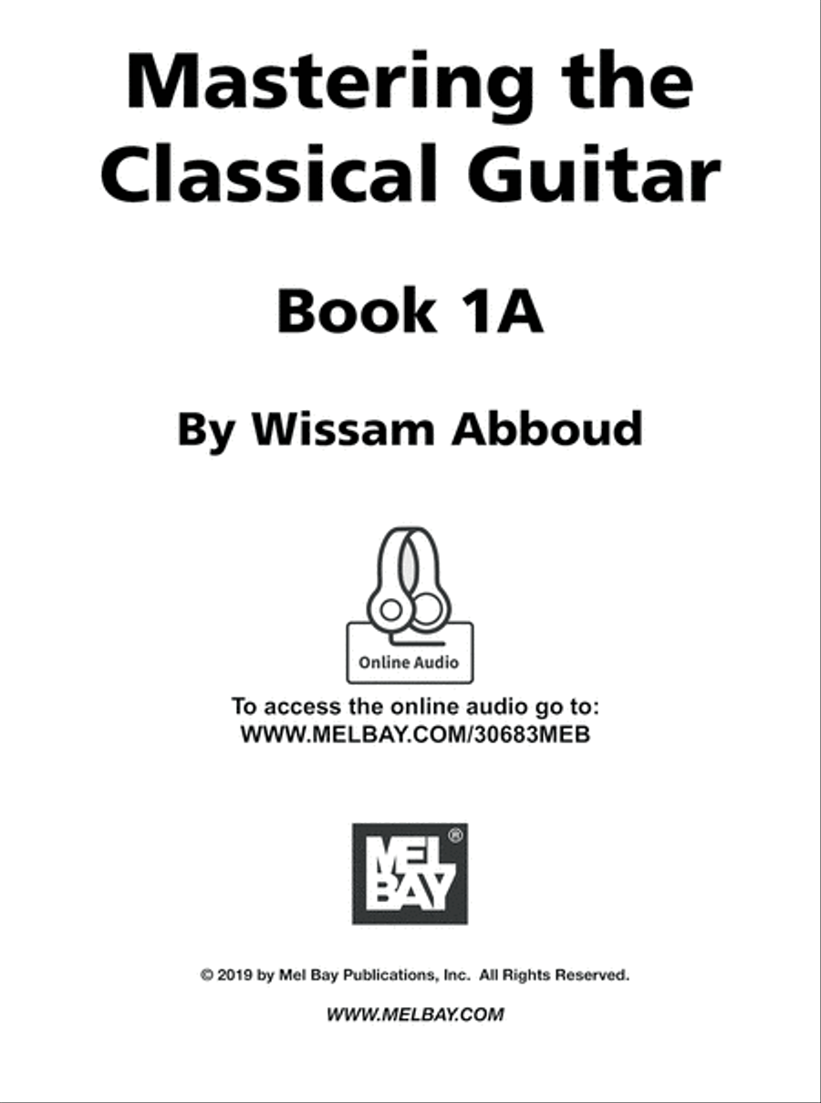 Mastering the Classical Guitar Book 1A Lute scores gallery preview page 2