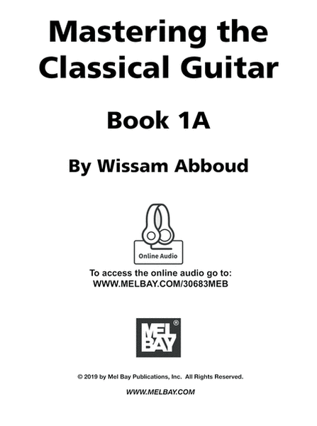 Mastering the Classical Guitar Book 1A