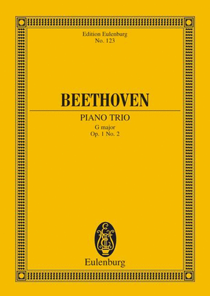 Book cover for Piano Trio No. 2 G major