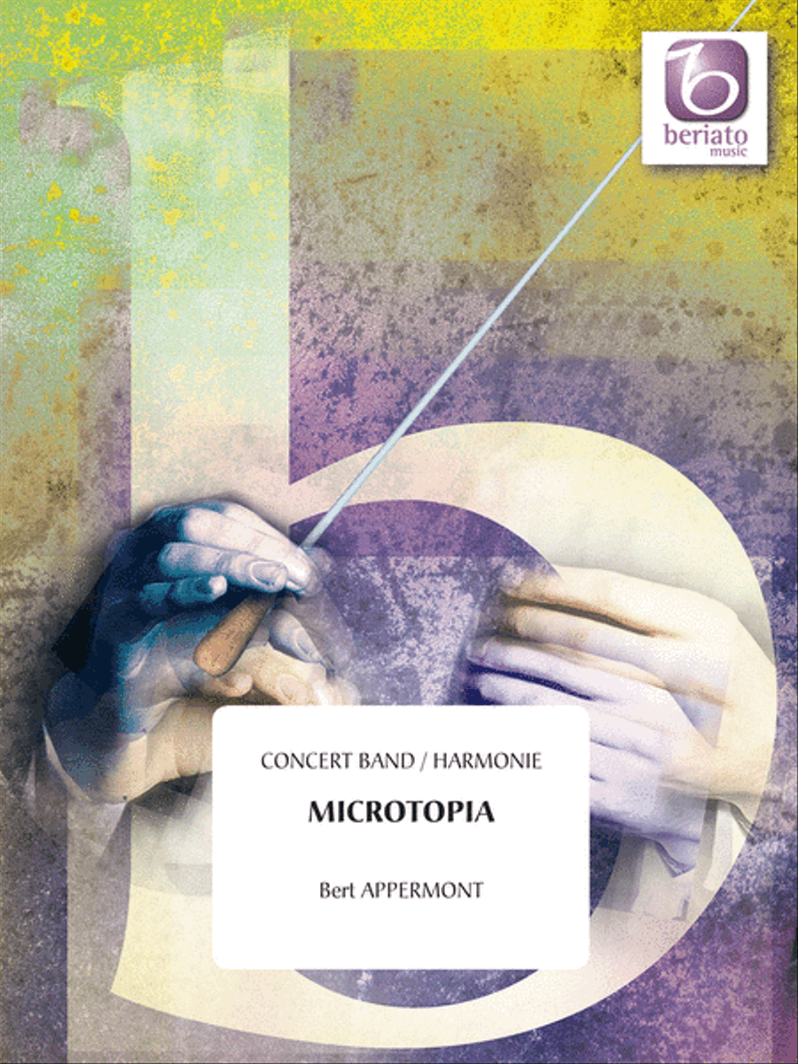 Book cover for Microtopia Concert Band Score/parts