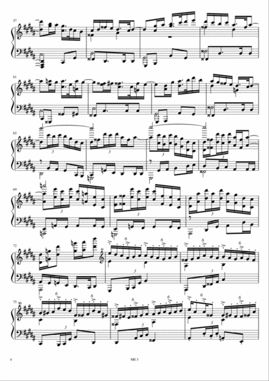 Berliner Suite Piano Solo scores gallery preview page 4