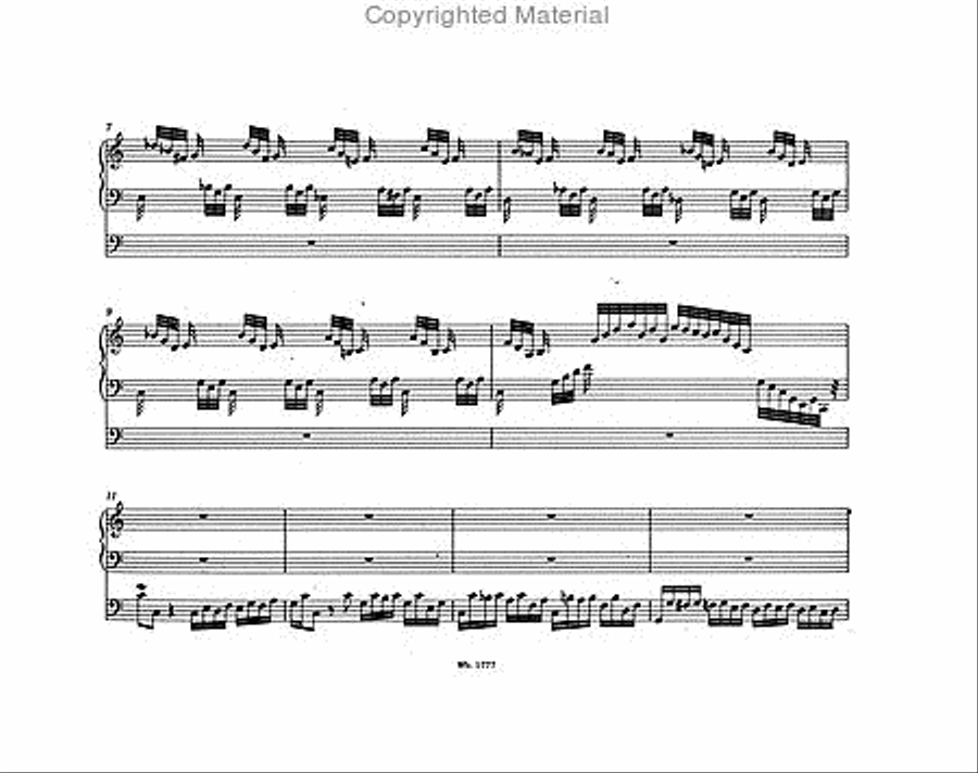 Complete Organ Works Organ scores gallery preview page 3