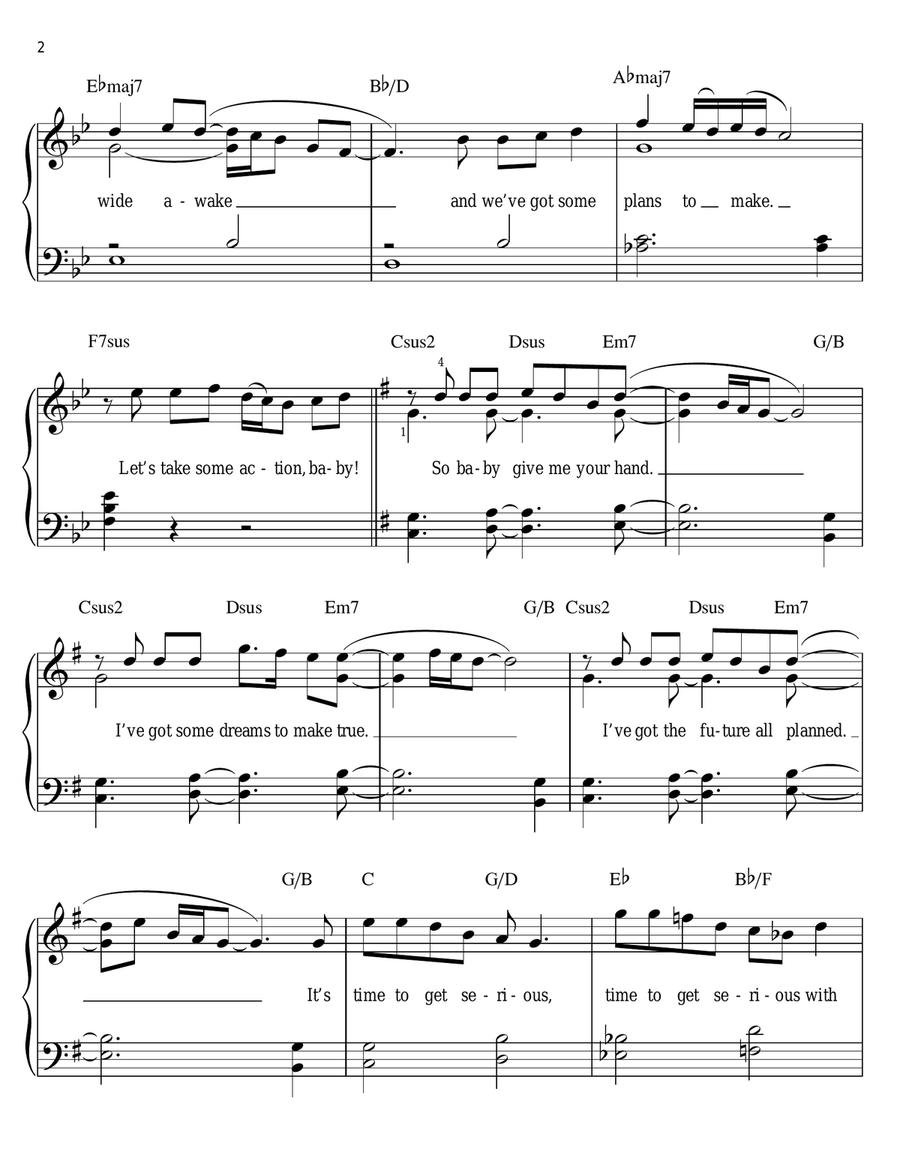 Serious Easy Piano scores gallery preview page 2