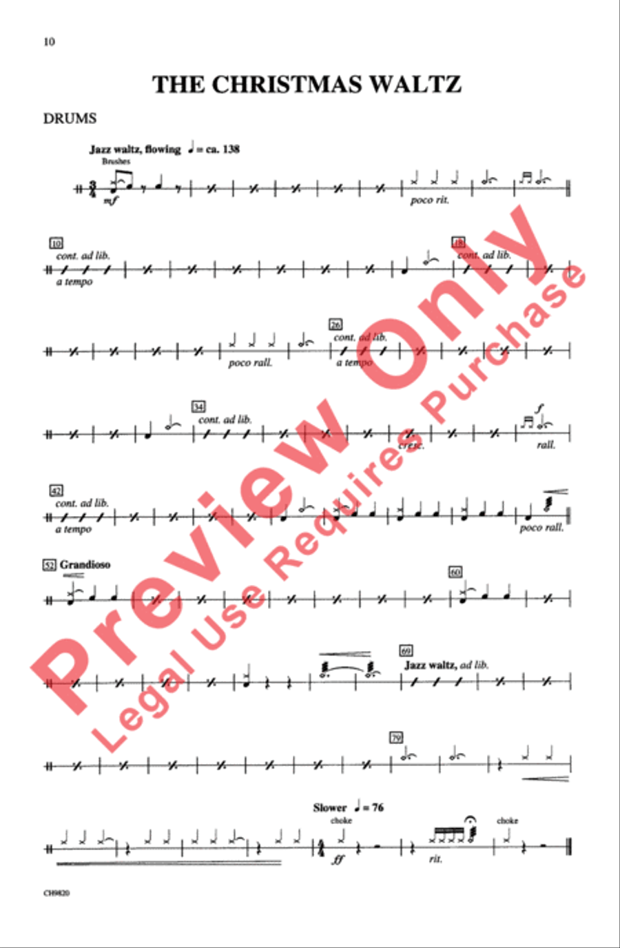 The Christmas Waltz Women's Choir scores gallery preview page 9