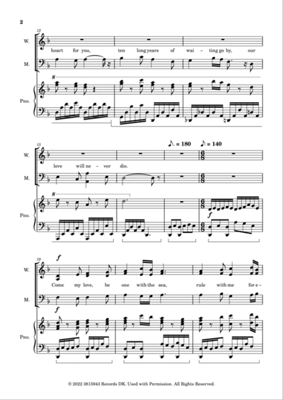 Davy Jones 4-Part scores gallery preview page 2