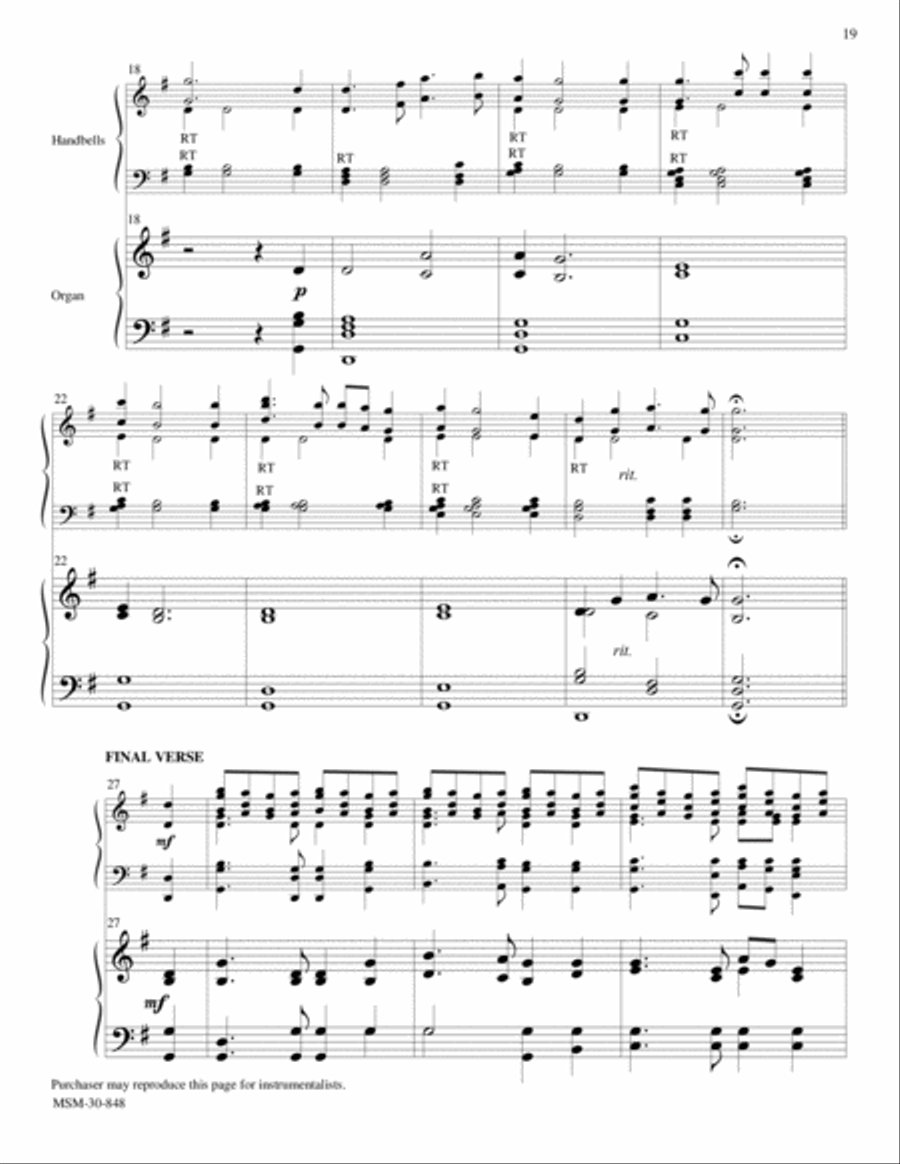 HANKEY from Let Praises Ring, V3 5-Octaves scores gallery preview page 2