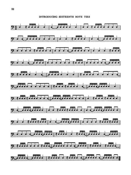 Modern Reading Text in 4/4 by Louie Bellson Percussion - Sheet Music