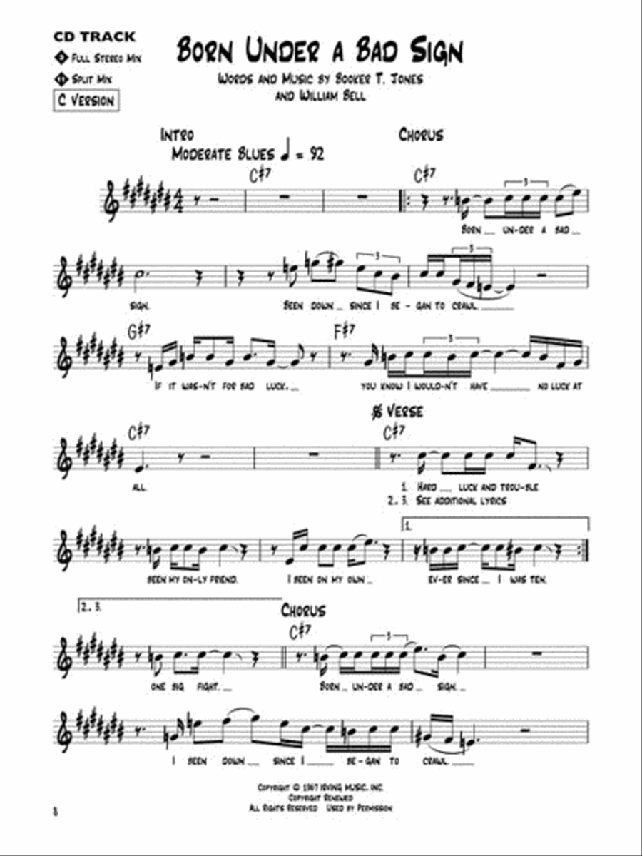 Blues Classics Blues Classics C Instrument scores gallery preview page 5