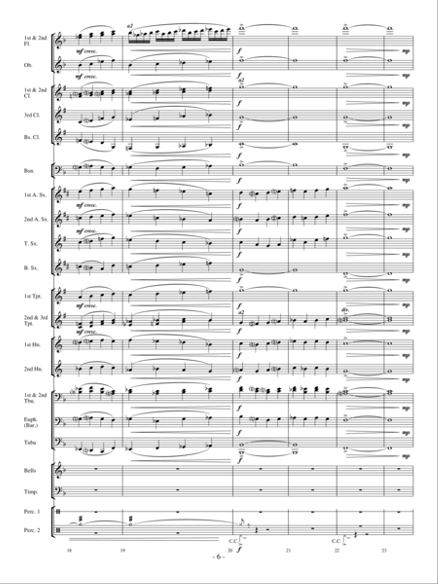 Northwind Concert Band scores gallery preview page 5