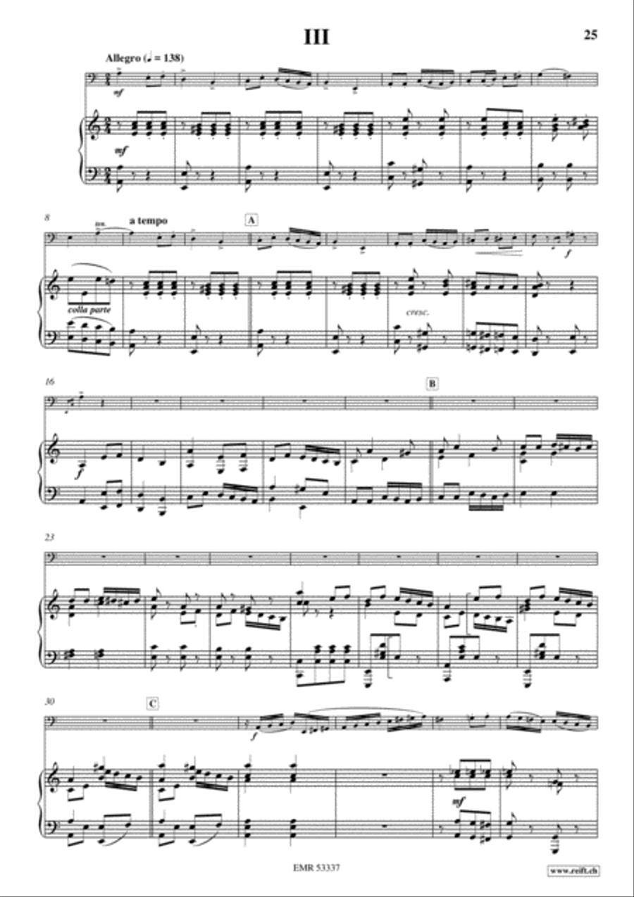 Concerto in A Minor Piano Accompaniment scores gallery preview page 10